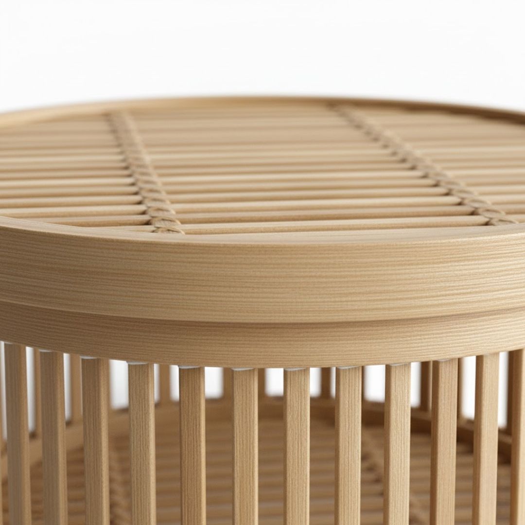 Orion Storage Basket Eco-Friendly Bamboo Organizer